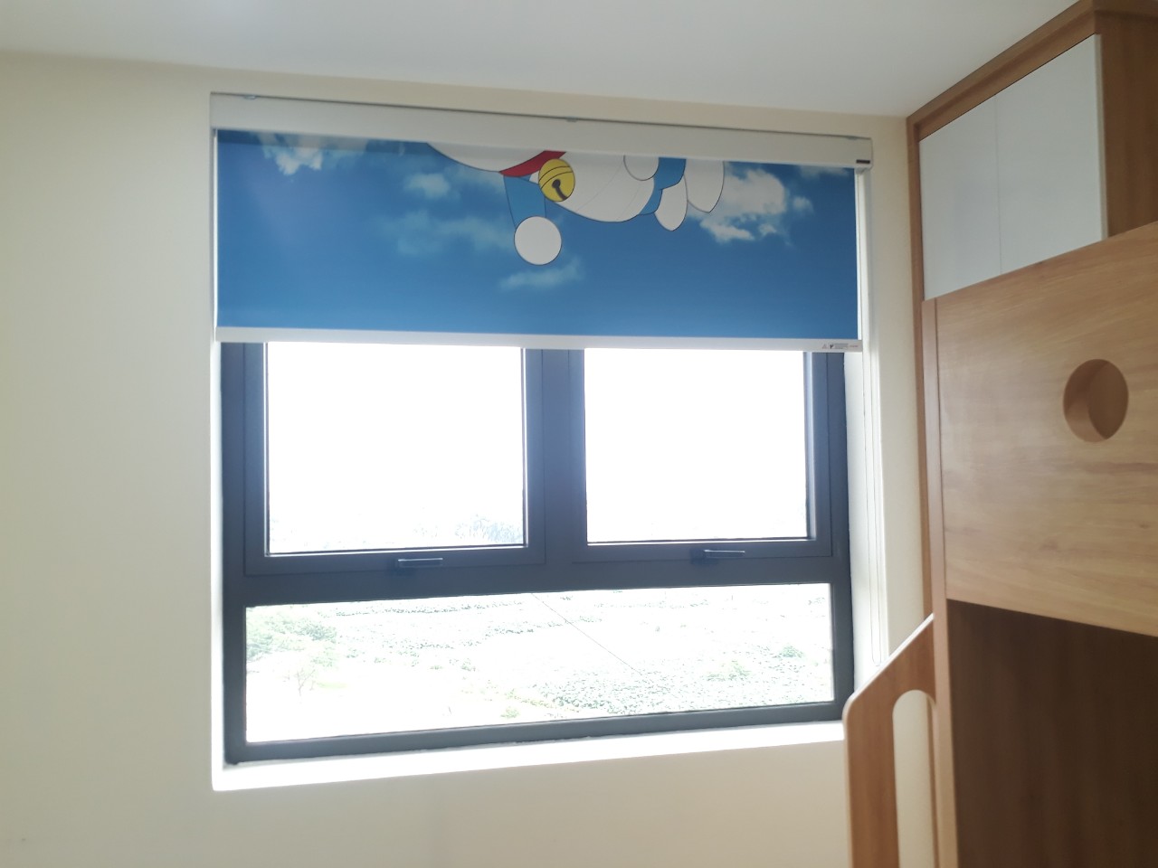 Rèm tranh 3d cửa sổ tại Vĩnh Ngọc Đông Anh