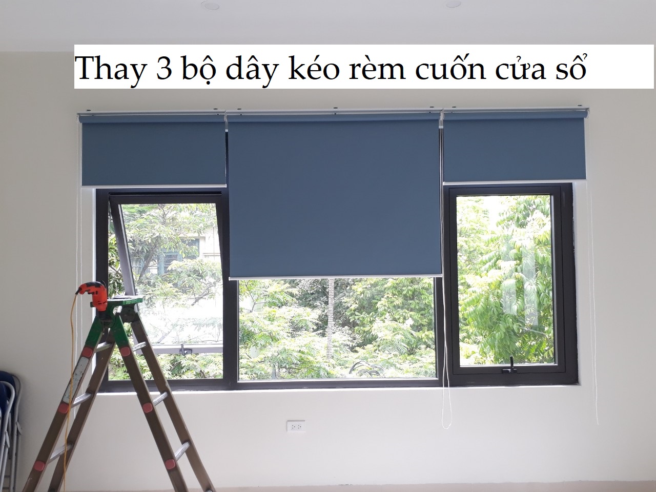 SỬA RÈM CỬA bị hỏng đứt dây kéo, gãy thanh treo, rơi rèm
