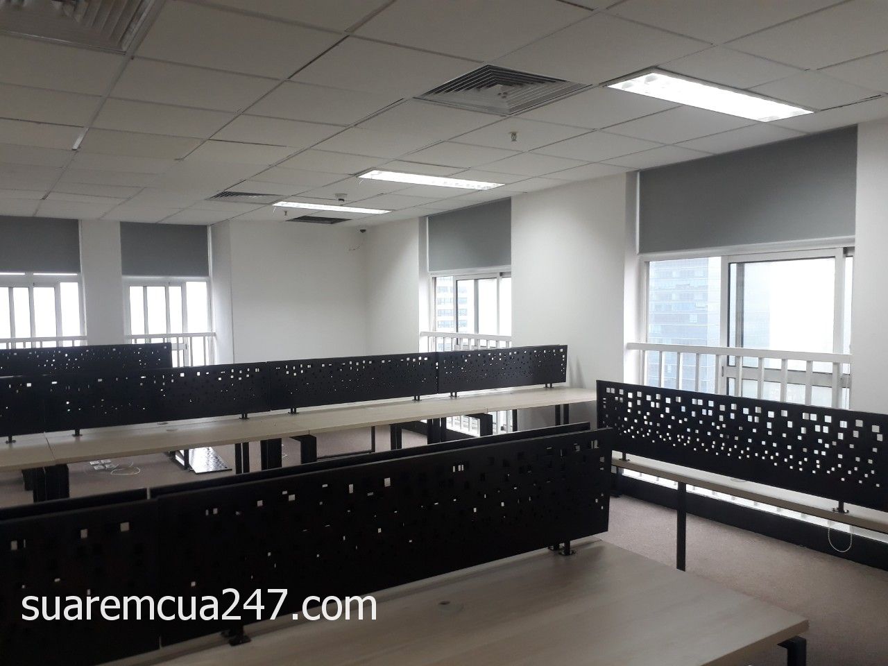 Lắp rèm cửa sổ kéo che nắng ở Quốc Oai