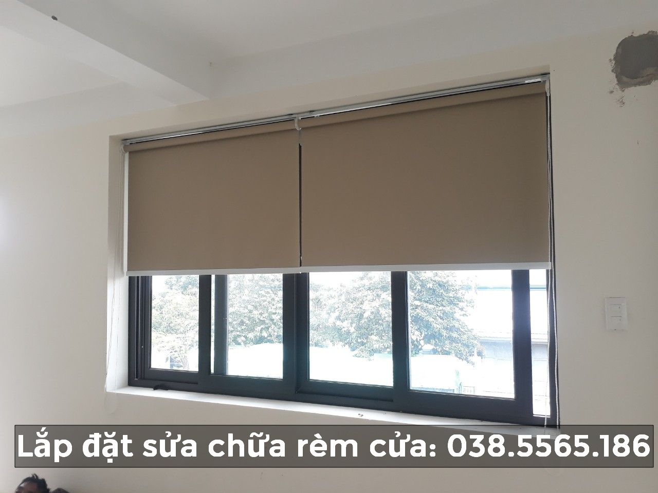 Bán & Lắp rèm văn phòng chống nắng ở Thọ sơn, Việt trì Phú Thọ