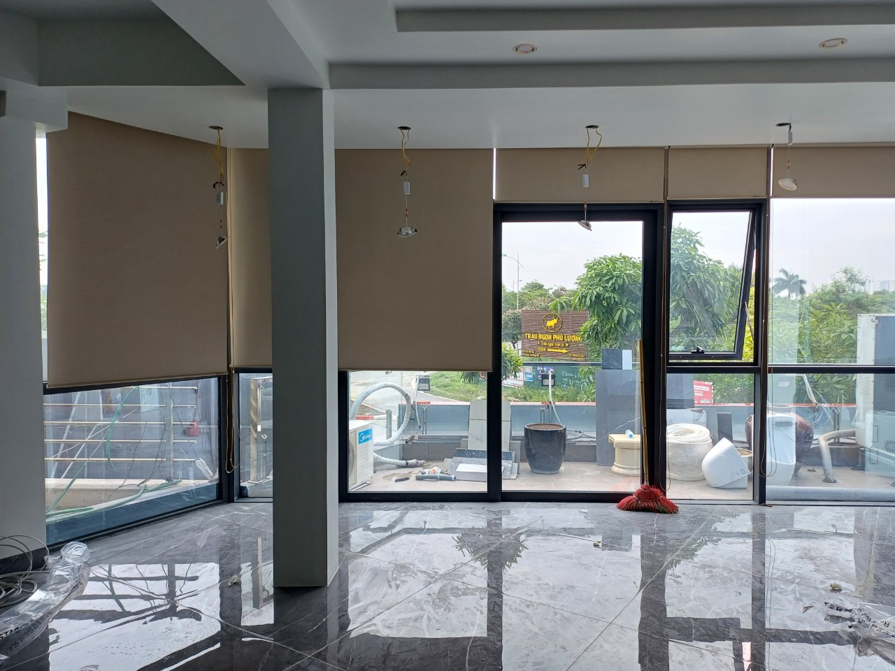 Lắp Rèm Cửa Văn Phòng Tại Đại Lải, Vĩnh Phúc – Rèm Chống Nắng Nóng Tốt