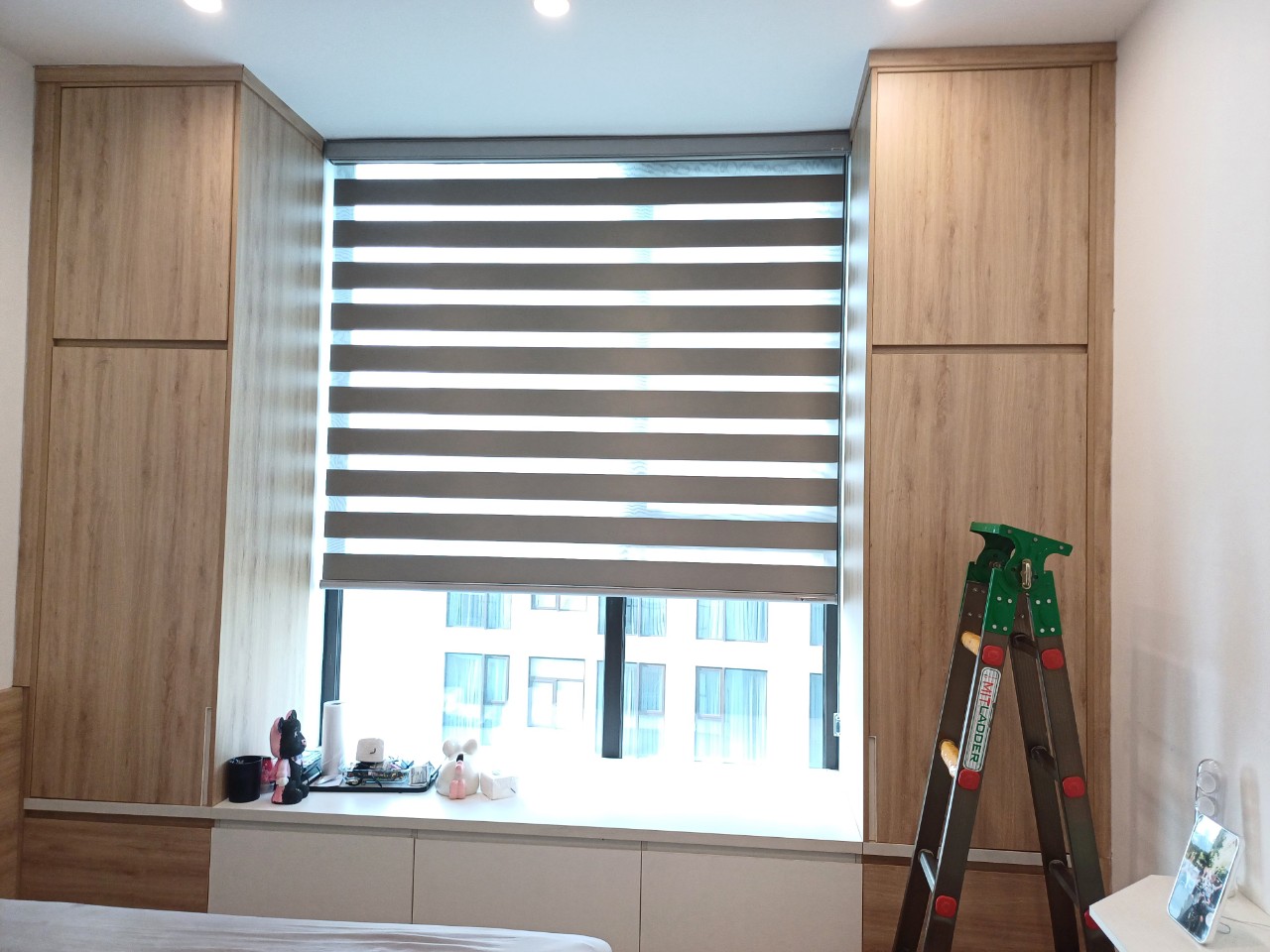 Lắp Đặt Rèm Cầu Vồng Cản Sáng 100 Tại Vĩnh Yên, Vĩnh Phúc